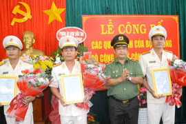 Gia Lai: Công bố quyết định của Bộ trưởng Bộ Công an về công tác cán bộ