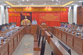 Bí thư Tỉnh ủy Hồ Văn Niên: Tăng cường công tác lãnh đạo, chỉ đạo đảm bảo cuộc bầu cử diễn ra thành công