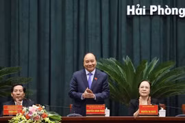 Thủ tướng Chính phủ Nguyễn Xuân Phúc tiếp xúc cử tri Hải Phòng