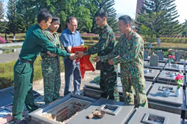 Quân đoàn 3 tìm thấy 10 bộ hài cốt liệt sĩ ở làng Doch 1