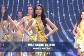 Á hậu Ngọc Thảo dừng chân Top 20 Miss Grand International 2020