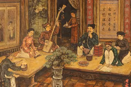 Những bức vẽ về xứ Đoài của họa sĩ Chu Mạnh Chấn