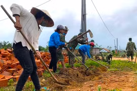 Tuổi trẻ chung sức xây dựng nông thôn mới