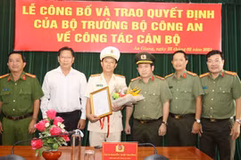 4 lãnh đạo công an vừa được bổ nhiệm cuối tuần qua là ai?