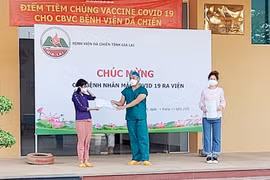 Gia Lai có thêm 2 bệnh nhân Covid-19 được xuất viện