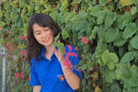 Nữ sinh xinh đẹp, học giỏi, 'cháy hết mình' với công tác đoàn, hội