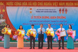 Trường THPT chuyên Hùng Vương tuyên dương 34 học sinh đạt giải quốc gia