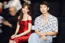 Vắng Trấn Thành, Hari Won xinh đẹp, sánh đôi "người tình màn ảnh" Tuấn Trần