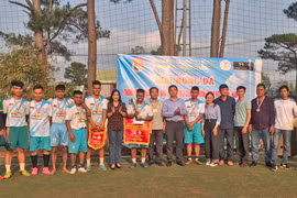 Xã Kon Thụp giành chức vô địch Giải bóng đá thanh niên huyện Mang Yang