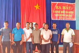 Ra mắt Tổ hội nghề nghiệp chăn nuôi bò thôn Tung Neng