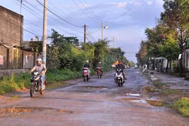 Nhiều tuyến đường ở Pleiku xuống cấp