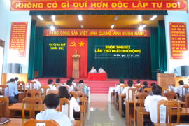 Ban Chấp hành Đảng bộ thị xã An Khê tổ chức Hội nghị lần thứ 10