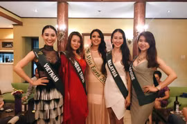 Hà Thu rạng rỡ lọt top 10 Hoa hậu được yêu thích nhất Miss Earth 2017