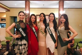 Hà Thu rạng rỡ lọt top 10 Hoa hậu được yêu thích nhất Miss Earth 2017