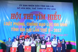 Hội thi tìm hiểu Luật Phòng-chống bạo lực gia đình lần thứ II