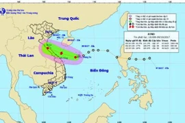 Công điện khẩn về áp thấp nhiệt đới đang tiến về miền Trung