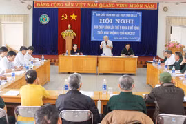 Hội nghị Ban Chấp hành Hội Cựu Thanh niên xung phong tỉnh mở rộng