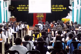 Khai mạc Lớp bồi dưỡng lý luận chính trị cho đảng viên mới