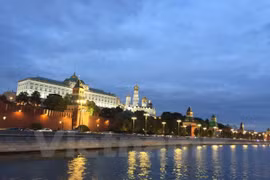 Ngắm nhìn những công trình tuyệt đẹp nằm bên bờ sông Moskva