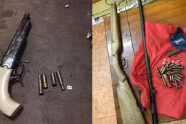 Bắt nhóm cướp dùng súng