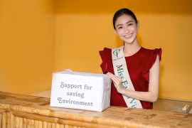 Hà Thu đã có 5 giải phụ tại Hoa hậu Trái Đất 2017