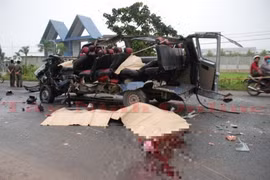 Tai nạn xe khách kinh hoàng ở Tây Ninh, 6 người tử vong