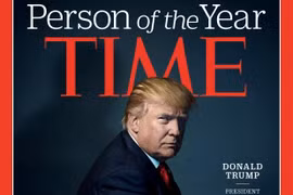 Tạp chí Time chọn ông Trump là "Nhân vật của năm"