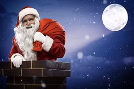 Tại sao ông già Noel chui qua ống khói mà không bị phát hiện?