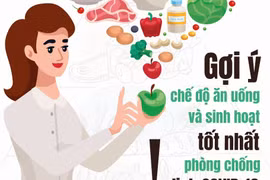 Bác sĩ gợi ý chế độ ăn uống và sinh hoạt tốt nhất phòng dịch COVID-19