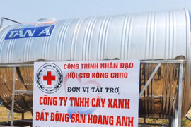 Bàn giao công trình nước sạch cho người dân xã Đak Pơ Pho