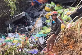 Lâm Đồng: Xe tải lao xuống vực, tài xế tử vong