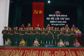 Đại hội đại biểu Đảng bộ Trung đoàn 48 lần thức XXIX