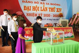 Bí thư Tỉnh ủy Gia Lai Dương Văn Trang dự Đại hội Đảng bộ xã Ia Boòng