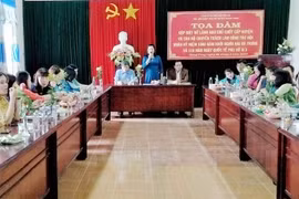 Mang Yang: Tọa đàm, gặp mặt nữ lãnh đạo chủ chốt và cán bộ Hội