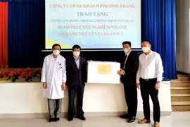 Lâm Đồng tiếp nhận hơn 50 nghìn bộ xét nghiệm nhanh Covid-19