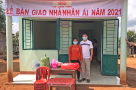 Pleiku: Bàn giao 2 căn nhà nhân ái