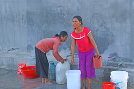 Nước sạch về làng