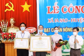 Ia Grai: Công bố xã Ia Sao đạt chuẩn nông thôn mới