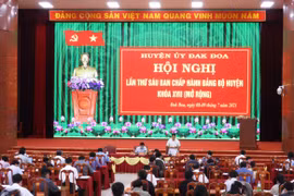 Đak Đoa: Tập trung xây dựng xã Ia Băng đạt chuẩn nông thôn mới