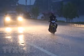 Các tỉnh Tây Nguyên và Nam Bộ có mưa to cục bộ vào chiều tối và đêm