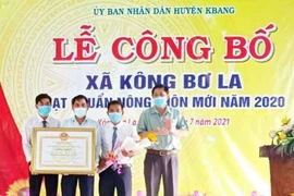 Kbang: 3 xã đón bằng công nhận đạt chuẩn nông thôn mới