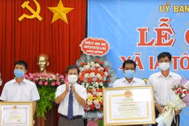 Ia Grai: Công bố xã Ia Tô đạt chuẩn nông thôn mới