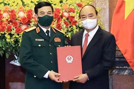 Bộ trưởng Bộ Quốc phòng Phan Văn Giang được thăng quân hàm Đại tướng