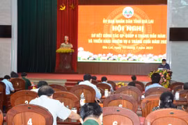 Tập trung làm tốt nhiệm vụ quân sự-quốc phòng địa phương