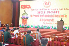 Đak Đoa tổng kết phong trào cựu chiến binh giúp nhau giảm nghèo, làm kinh tế giỏi