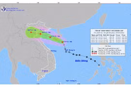 Biển Đông lại có áp thấp nhiệt đới, Bắc Bộ và Bắc Trung Bộ mưa rất to