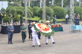 Gia Lai: An táng 11 hài cốt liệt sĩ