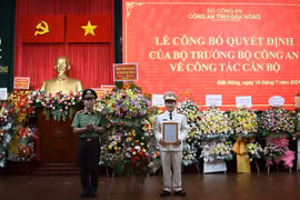 Đắk Nông có tân Giám đốc Công an tỉnh 44 tuổi