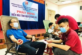 Gia Lai: Gần 100 đoàn viên, thanh niên tham gia hiến máu tình nguyện