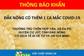 Đắk Nông ghi nhận ca Covid-19 thứ 34 tại Cư Jút